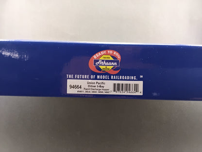ATH 94664  Union Pacific Ortner 5 Bay Rapid Discharge Hopper