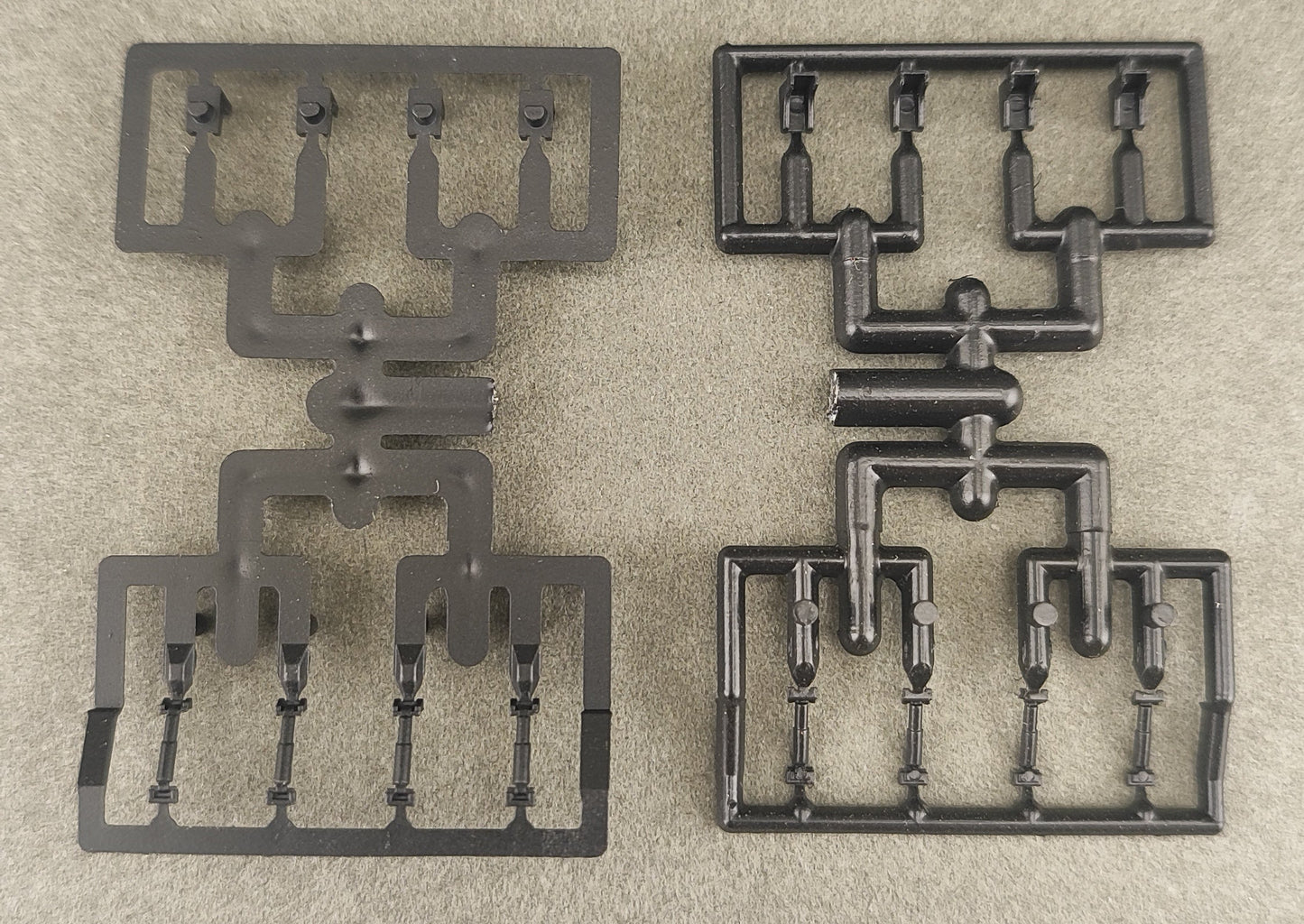 ATH 43414 B AC4400 / CW / C44-9W cantilevers / long struts (BLACK)