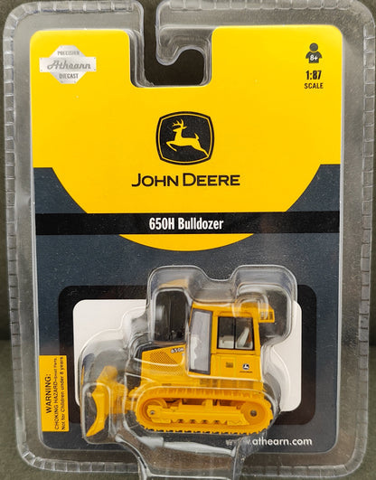 Ath 77088 HO Scale Diecast John Deere 650H Bulldozer NIB