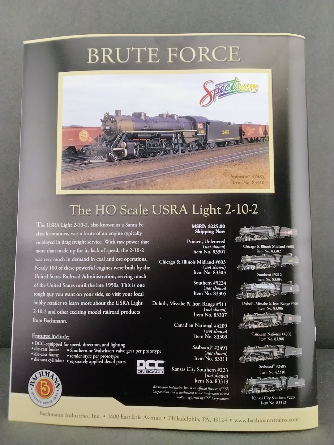 BK 130 Model Railroading Magazine Special Issue plus additional insert.