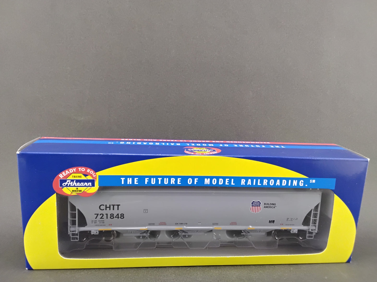 89266 Union Pacific Trinity 5161 CU ft. covered hopper 12 course CHTT 721848 (Copy)