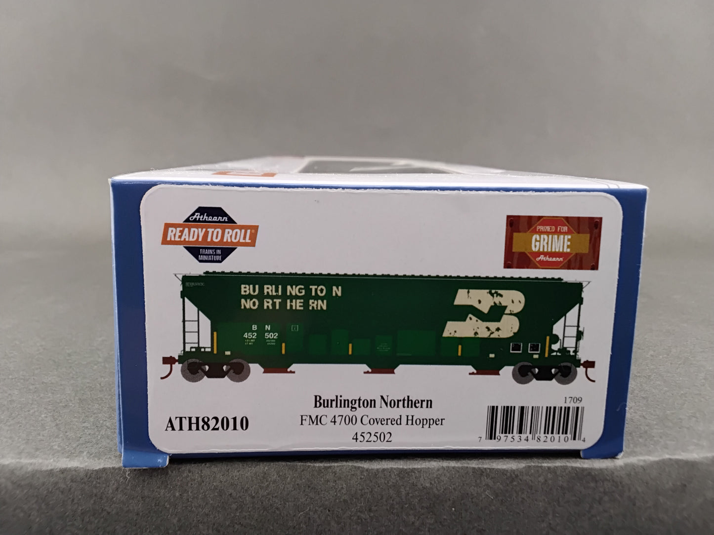 ATH82010 Burlington Northern FMC 4700 Covered Hopper 452502 (Copy)