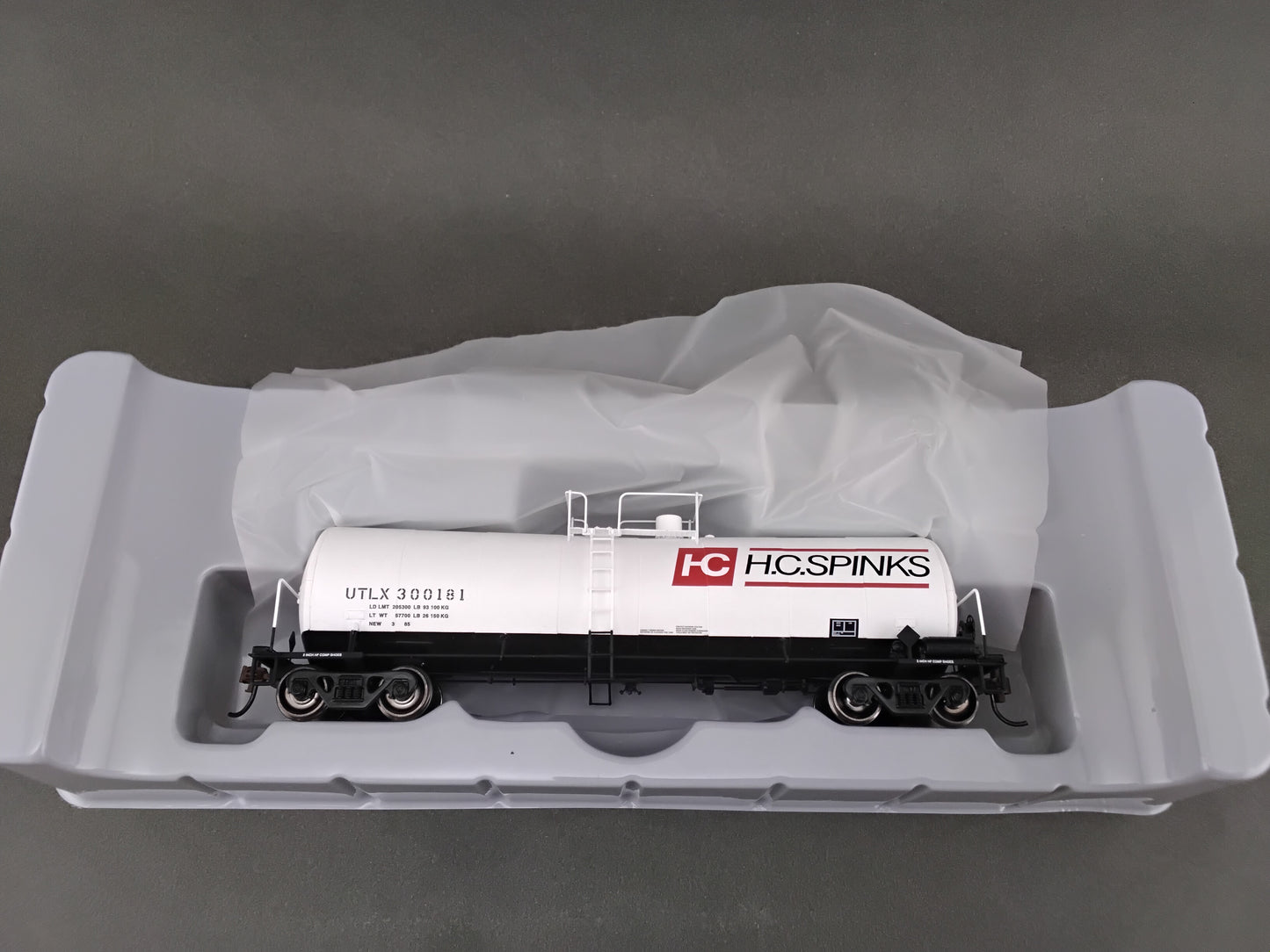 ATH 94846  HC Spinks Clay Slurry Tank Car 300181