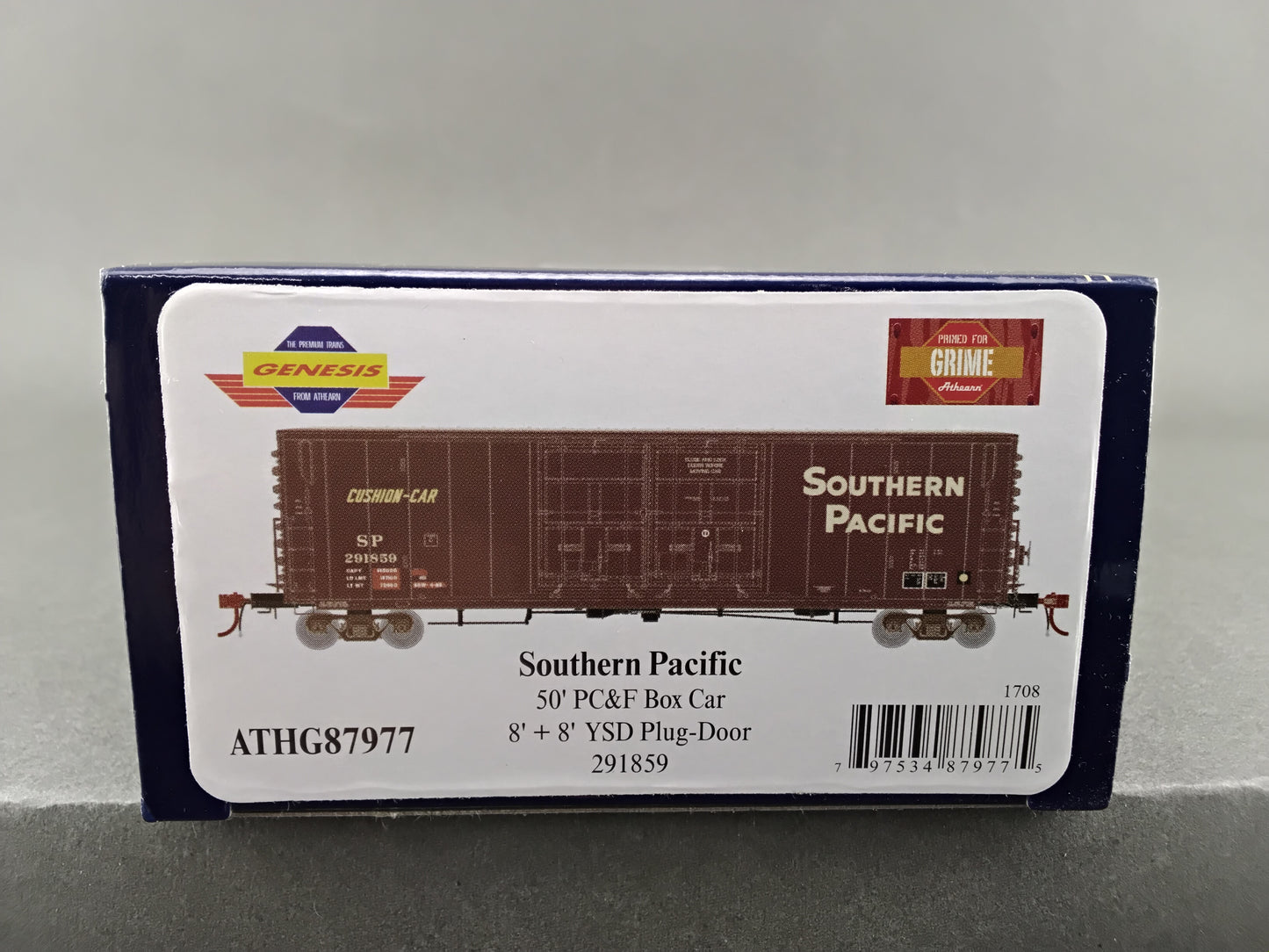 ATHG 87977 Southern pacific 50' PC & F Box Car 8'+8' YSD Plug-Doors 291859