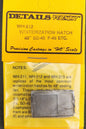 DW WH 212  Winterization Hatch 48" SD45s F 45s GP18's HO Scale