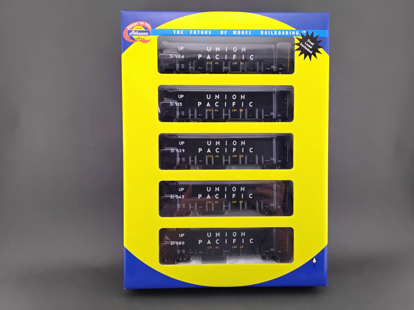 ATH 97552 Union Pacific 50' Thrail high side coal gondola