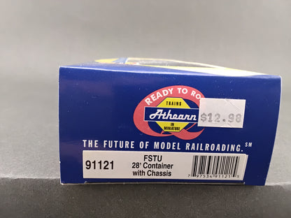 ATH 91121 FSTU 28' Container with Chassis