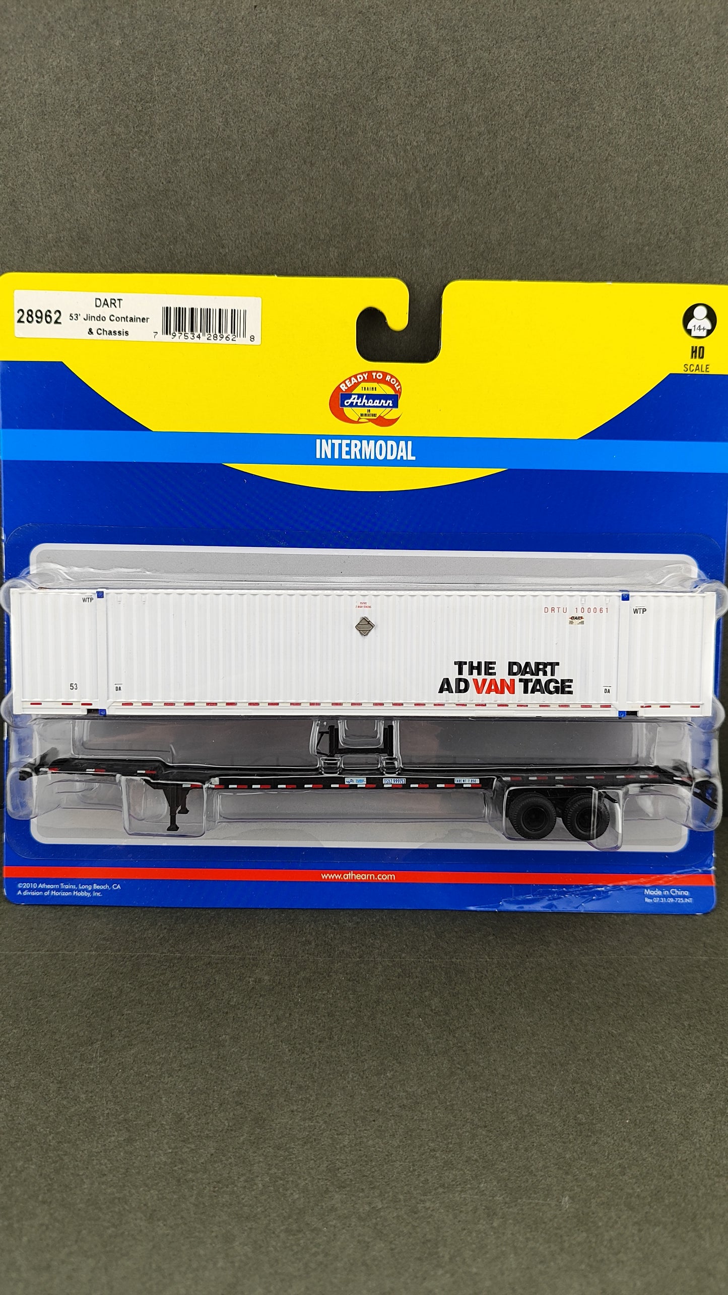 ATH 28962 DART 53' Jindo Container with chassis