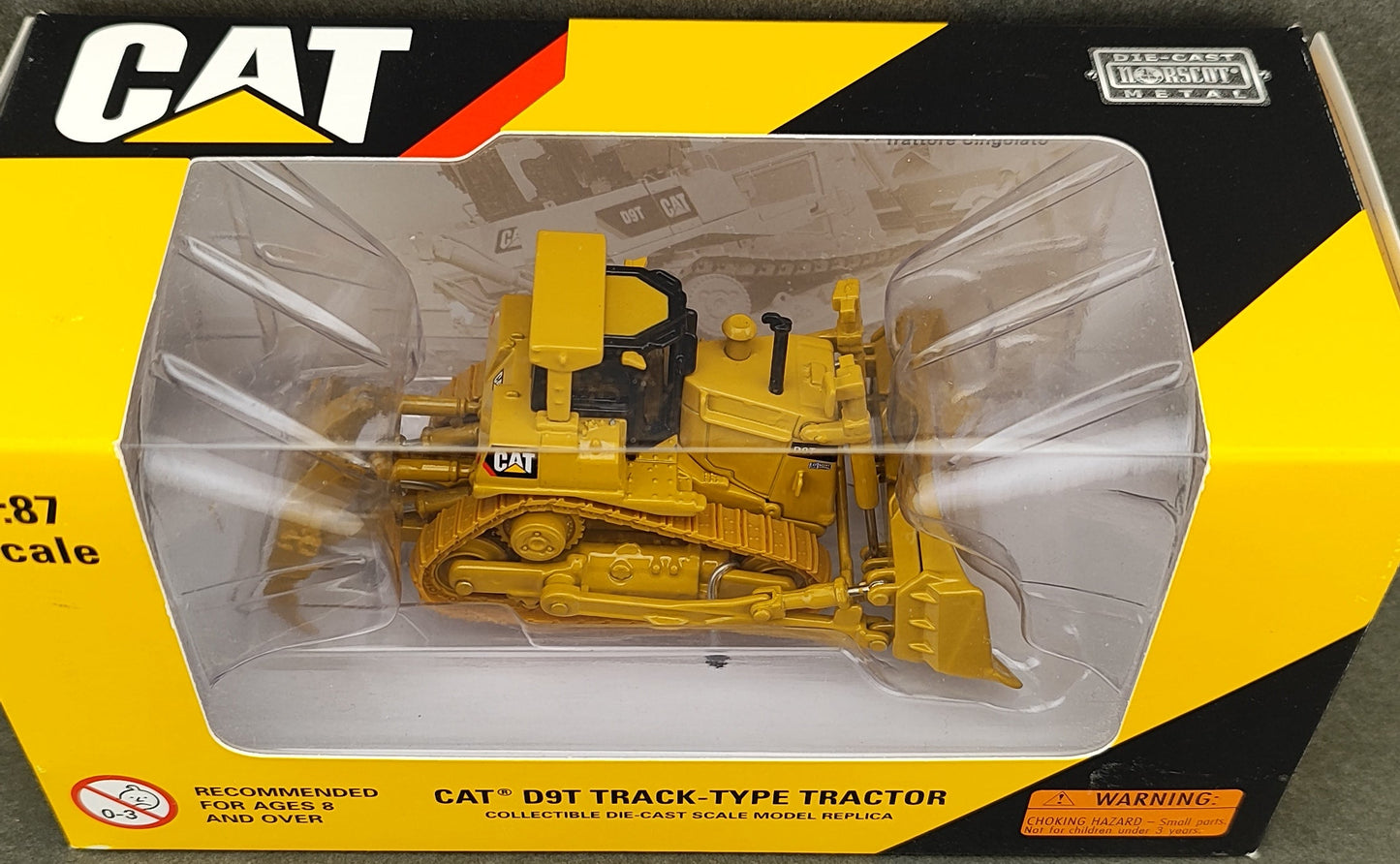 Norscot 55209 Cat D9T Track-Type Tractor Collectible Die-Cast Scale 1:87