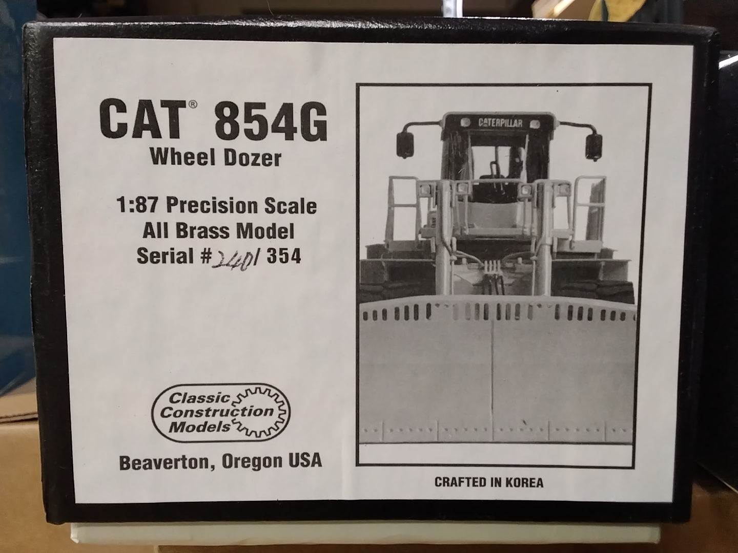 CCM Classic Construction Models Cat 854G