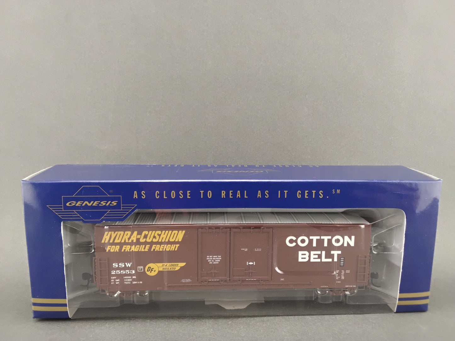 G69028 Cotton Belt  50' PC&F Box Car 8'+6' Landis Double Plug-Doors
