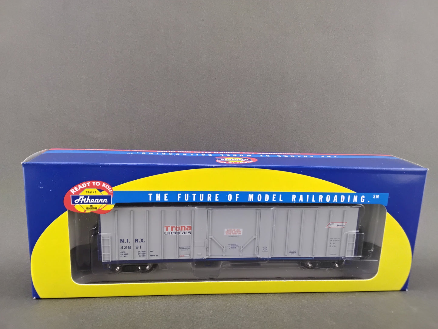 88161 Trona Chemicals NACC 50' Box Car NIRX 42891