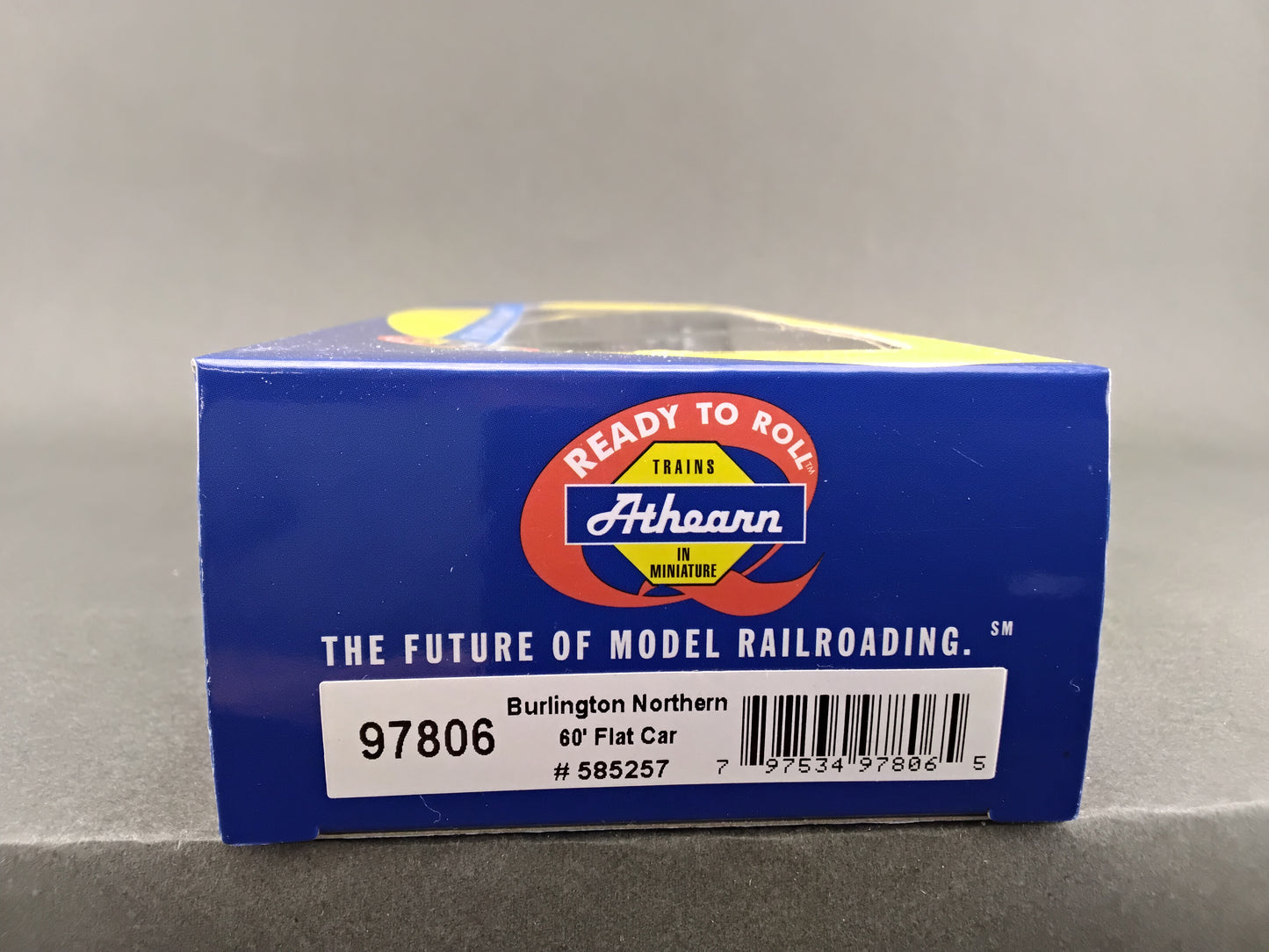 ATH 97806 Burlington Northern 60' Flat Car 585257