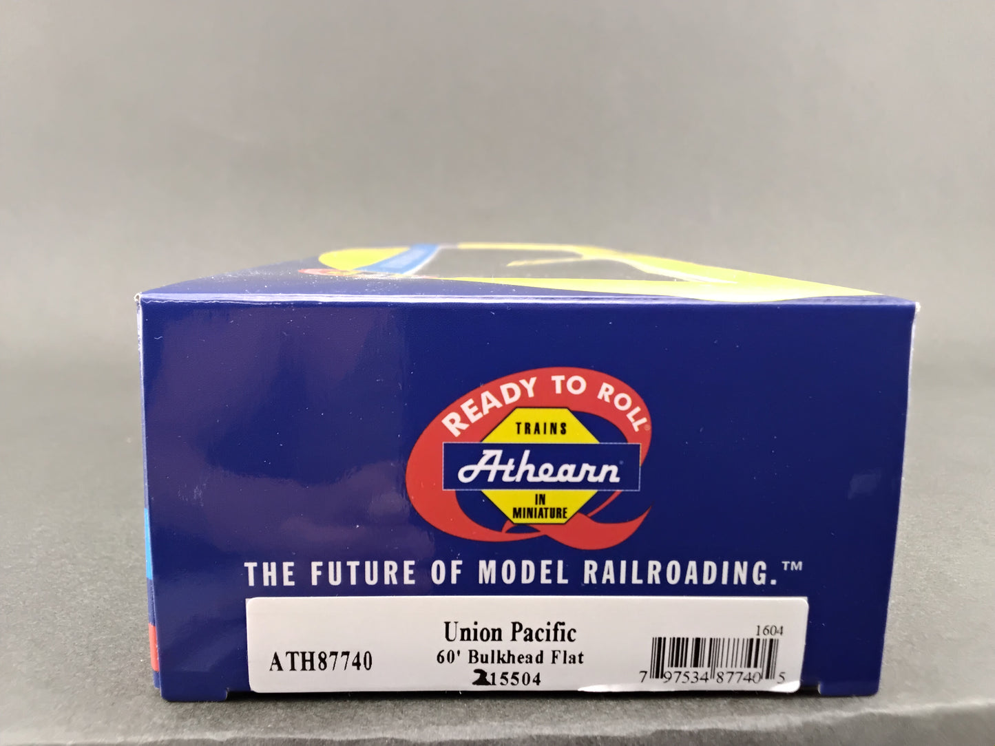 ATH 87740 Union Pacific 60' Bulkhead Flat Car