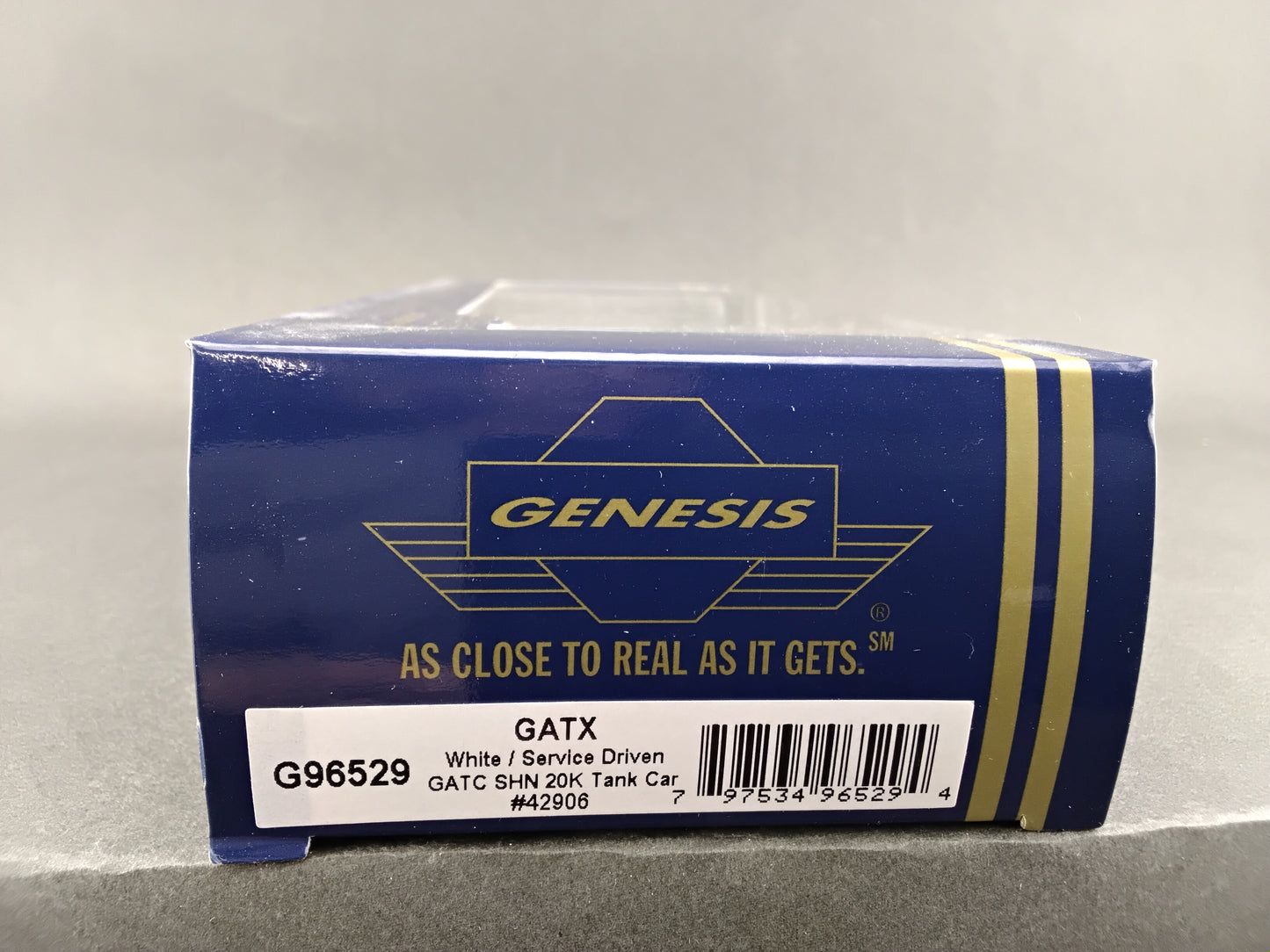 ATH 96529 GATX White Service Driven GATC SHN 20k tank Car 42906