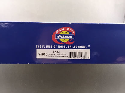 ATH 94915 CP Rail Bathtub Coal Gondola 5 pack