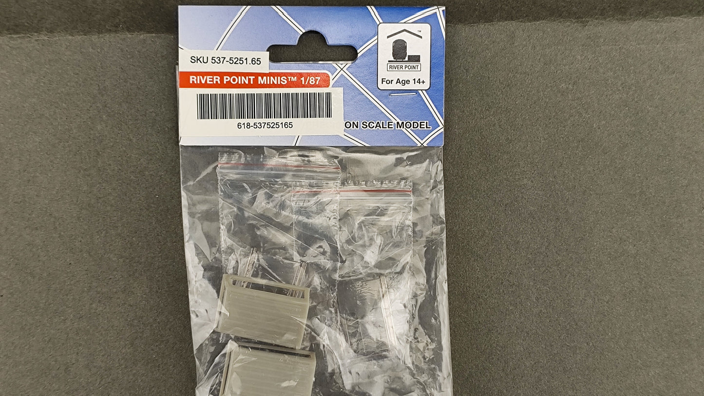 RPS 537 - 5251 . 65  Contoured Caps Contoured Pickup Box Cap Non operating lift gate opening complete with separate tinted windows (2 pieces per package) unpainted