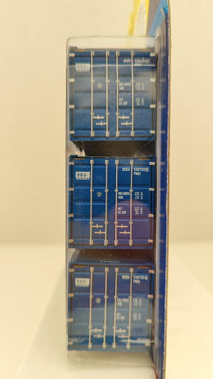 ATH 28988 Athearn Oceanex 53' Jindo container 3 pack Intermodal