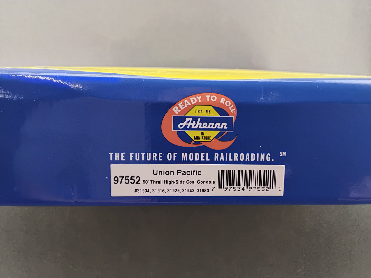 ATH 97552 Union Pacific 50' Thrail high side coal gondola