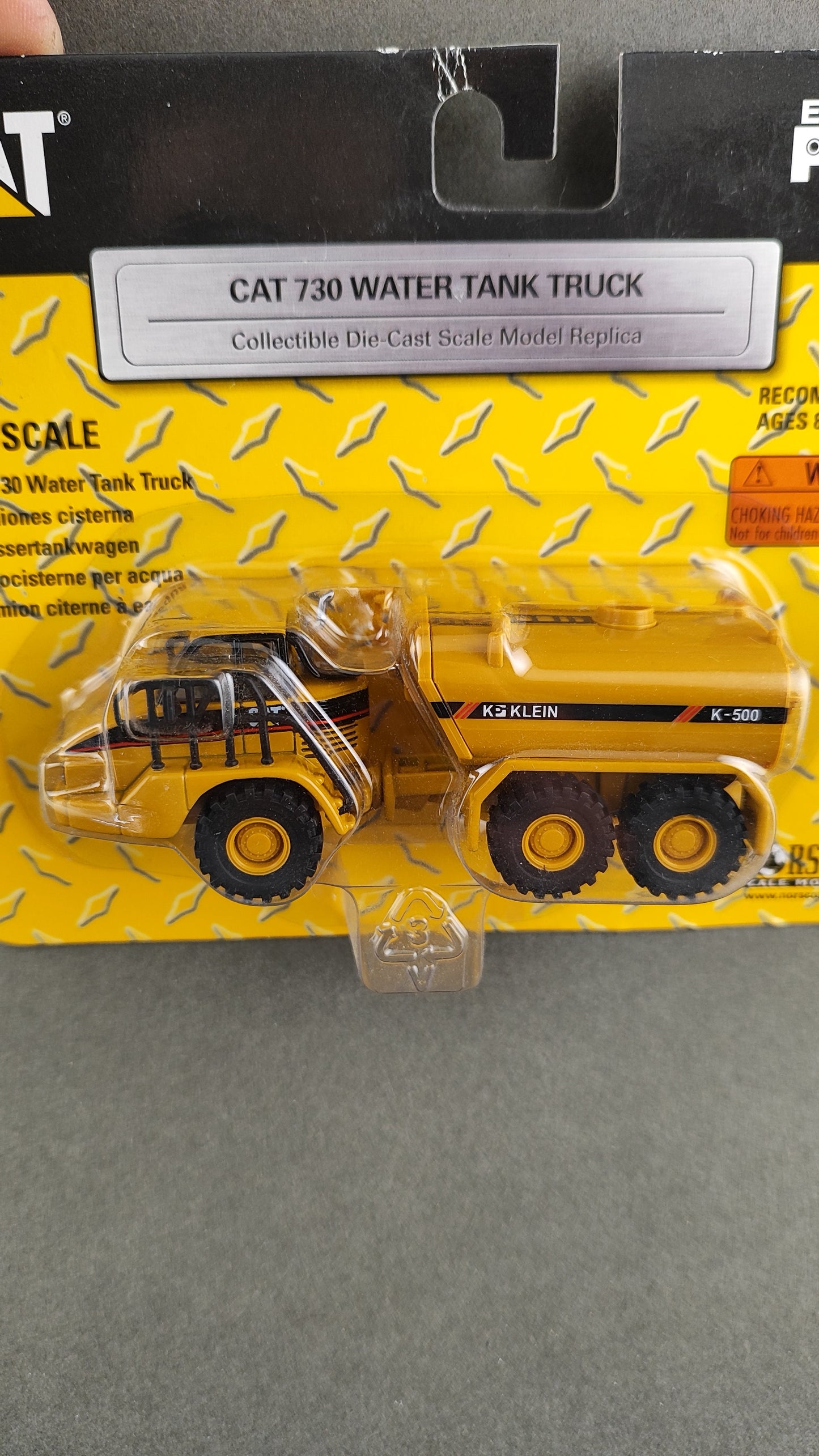 Norscot 55406 Cat 730 Articulated Truck With Klein Water Tank 1:87 Die Cast Model