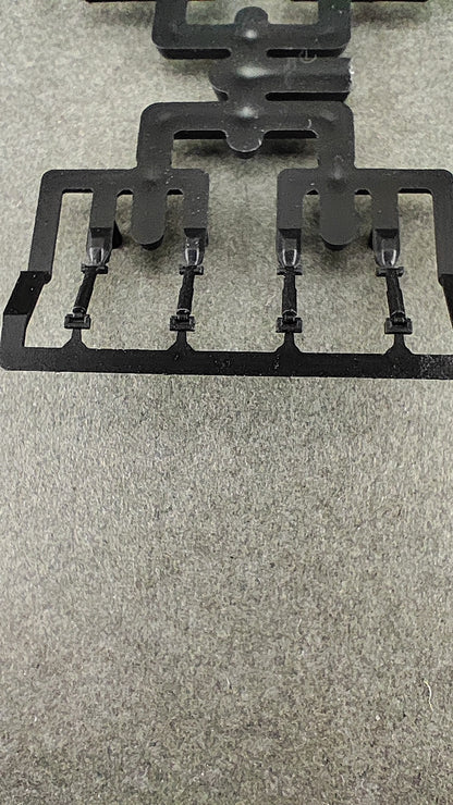 ATH 43414 B AC4400 / CW / C44-9W cantilevers / long struts (BLACK)