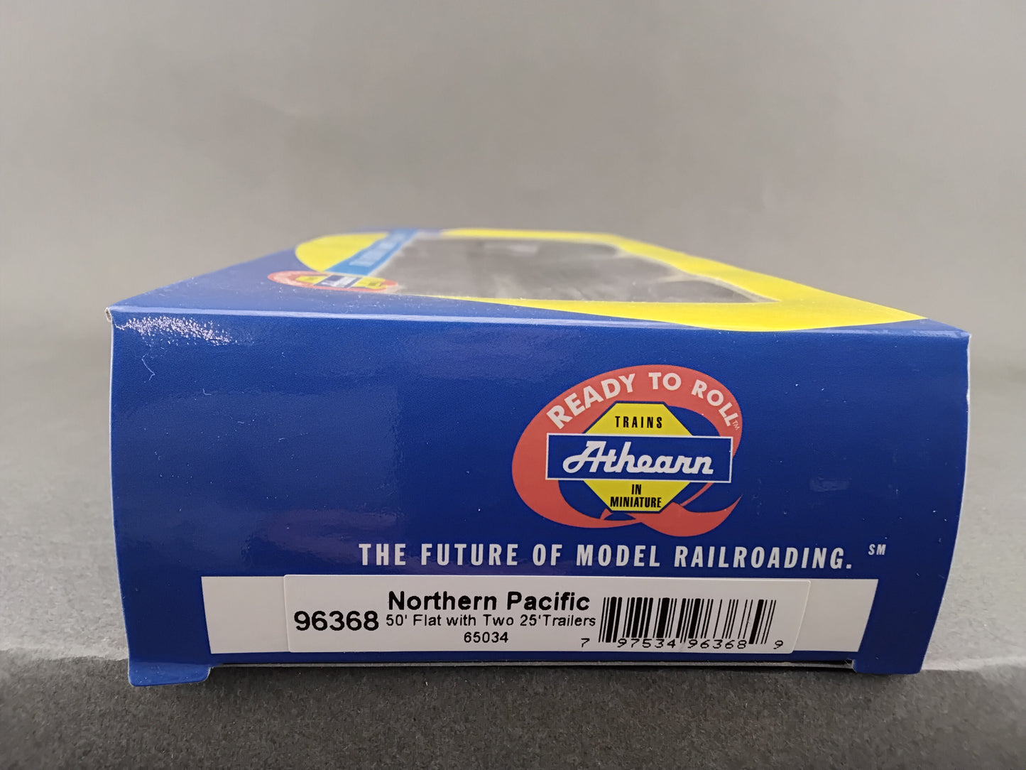 ATH 96368 Northern Pacific 50' Flat with two 25' Trailers 65034
