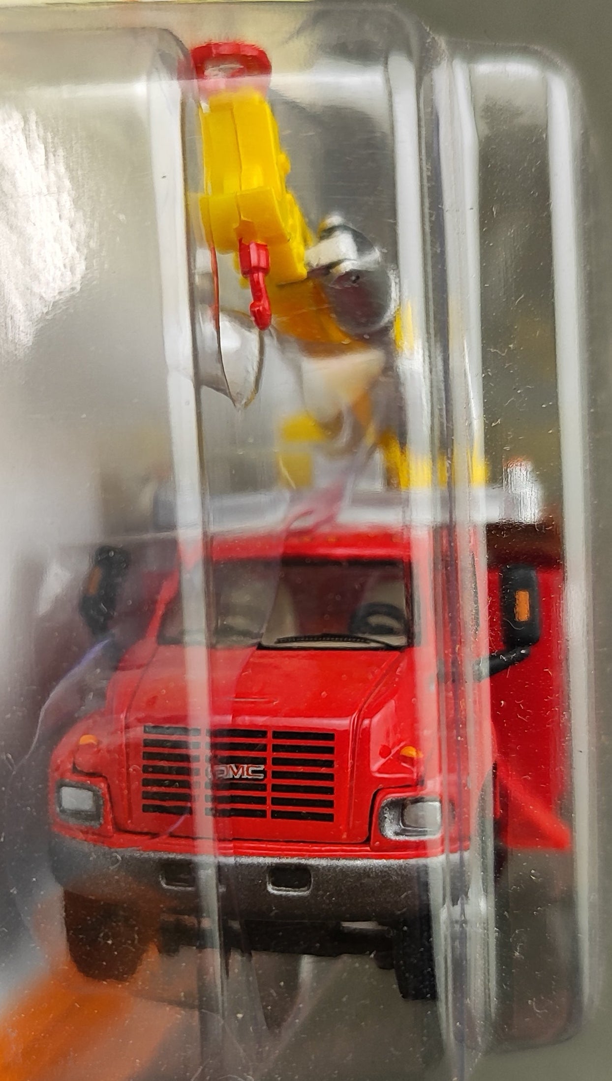 Bol 3023-11 GMC Cab Auger Truck (Red) Truck Boley Depart. 1-87 Ho Scale