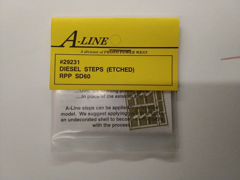 #29231 - RPP SD60 Brass Diesel Steps
