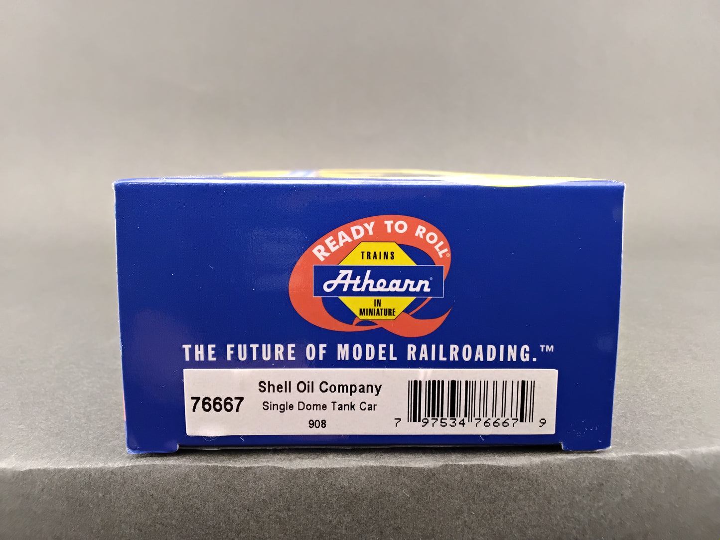 76667 Shell Oil Company Single Dome tank Car 908