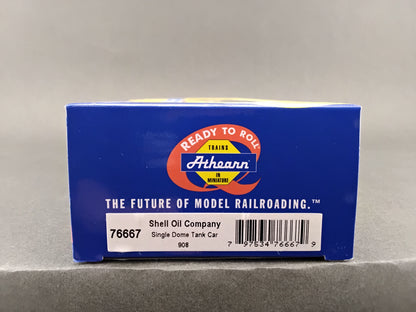 76667 Shell Oil Company Single Dome tank Car 908