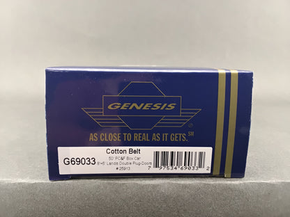 G69033 Cotton Belt  50' PC&F Box Car 8'+6' Landis Double Plug-Doors