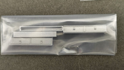RPS 537 - 5250 . 68  Silver Toolbox Set Painted Matte Silver Consisting of (2) Crossover Toolboxes; (4) 7' Side Mount Toolboxes; (2) Simulated 4,000 lb. Electric Winch