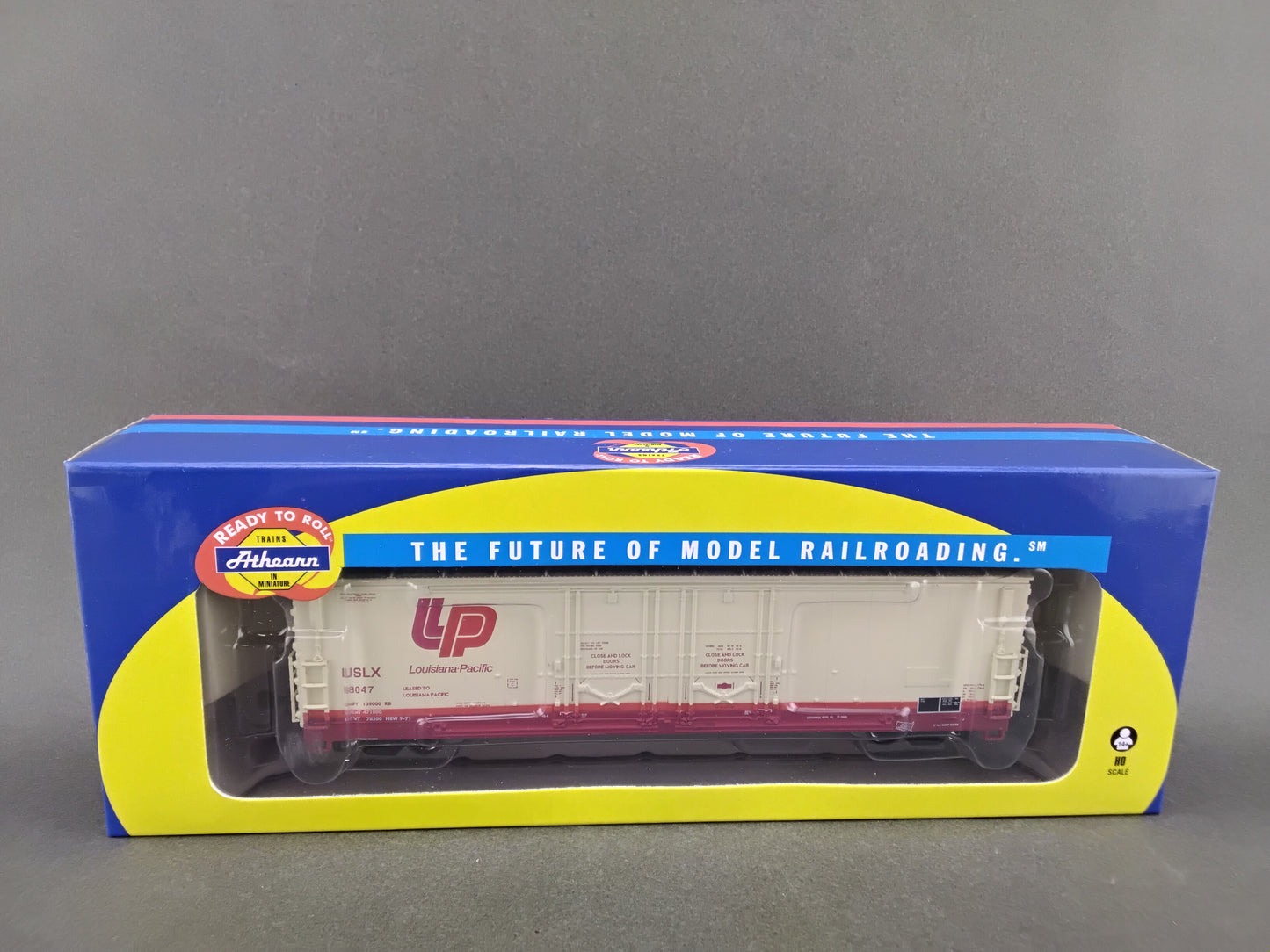 ATH G96914 USLX Louisiana Pacific 50' Double Plug Door Boxcar USLX 18047