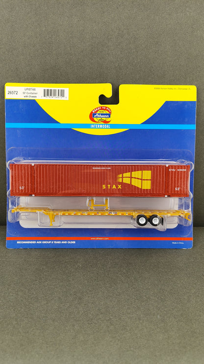 ATH 26572 UP/STAX 53' Container with chassis