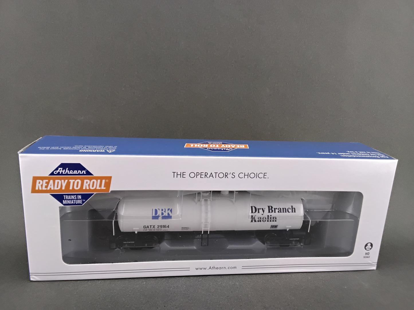ATH 94862   Dry Branch Kaolin Clay Slurry Tank Car