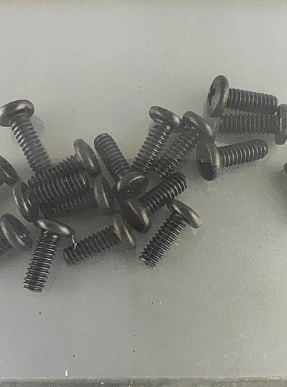 ATH 99002 Round Head Screw 2-56 x 1/4" 24 Black Phillips
