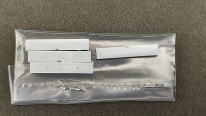 RPS 537 - 5250 . 69  White Toolbox Set Painted White, Consisting of: (2) Crossover Toolboxes; (4) 7' Side Mount Toolboxes; (2) Simulated 4,000 lb. Electric Winch
