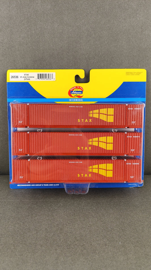 ATH 26536 STAX 53' Jindo Container (3-pack)