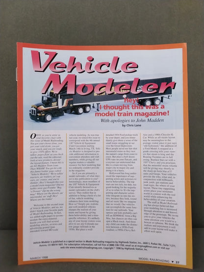 BK 130 Model Railroading Magazine Special Issue plus additional insert.