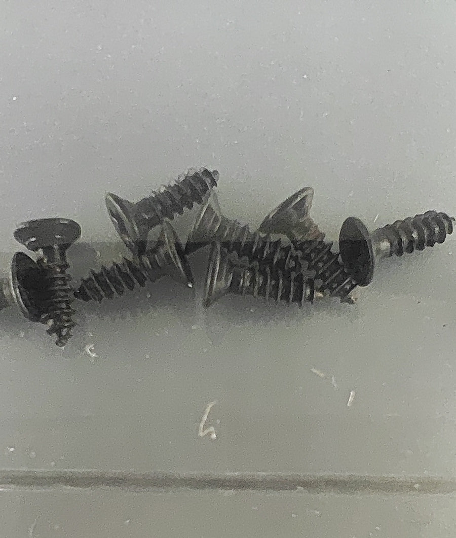 ATH G 63846 ATH99010 Flat Head Screw number 1 x 1/4" includes 12 Black Phillips screws