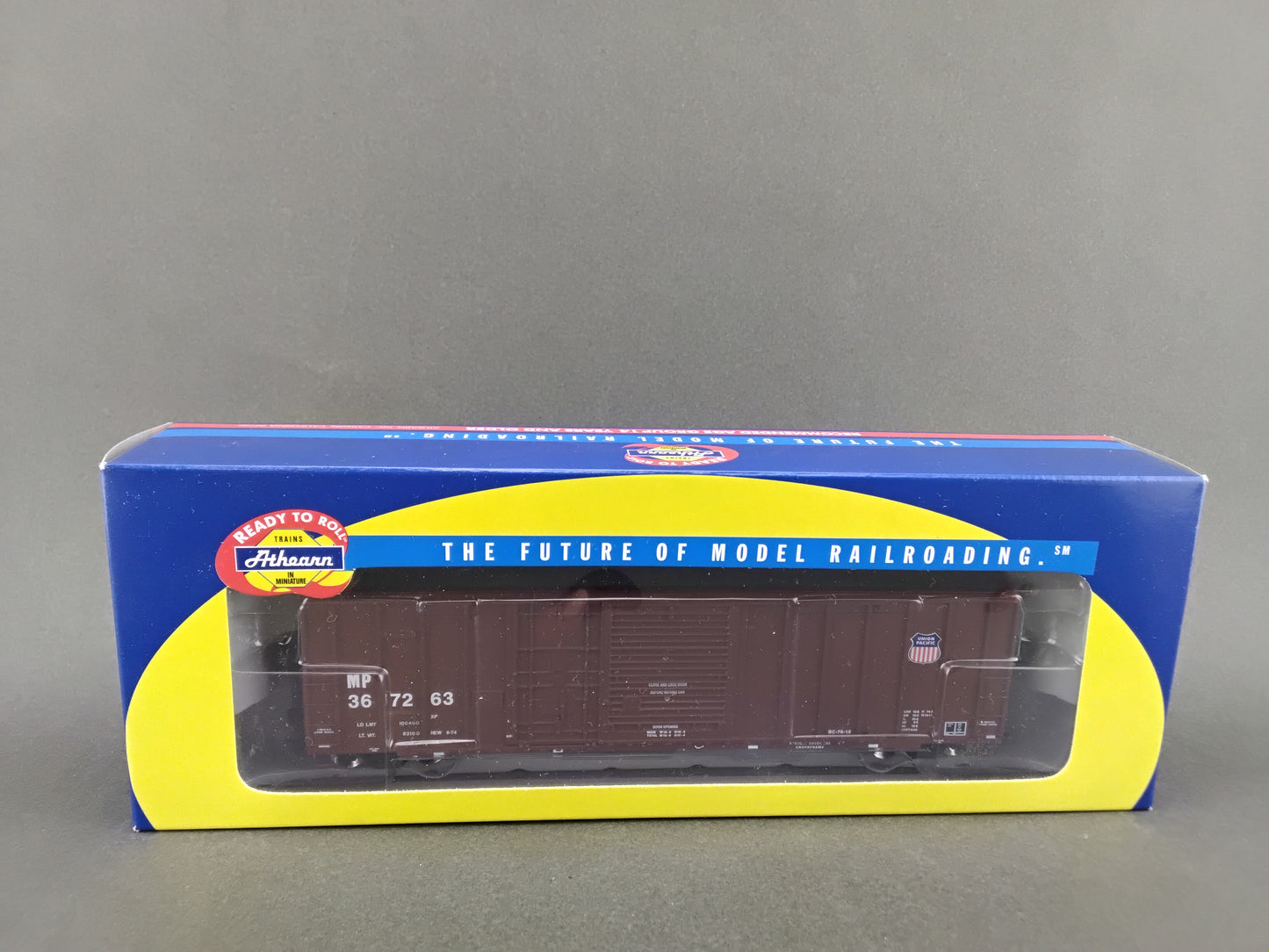 ATH 92874 UP MP 50' FMC Exterior Post Combination Door Box Car 367263