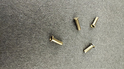 PPW 12055 Ground Eyelets (brass) size .058 OD X 3/16" long