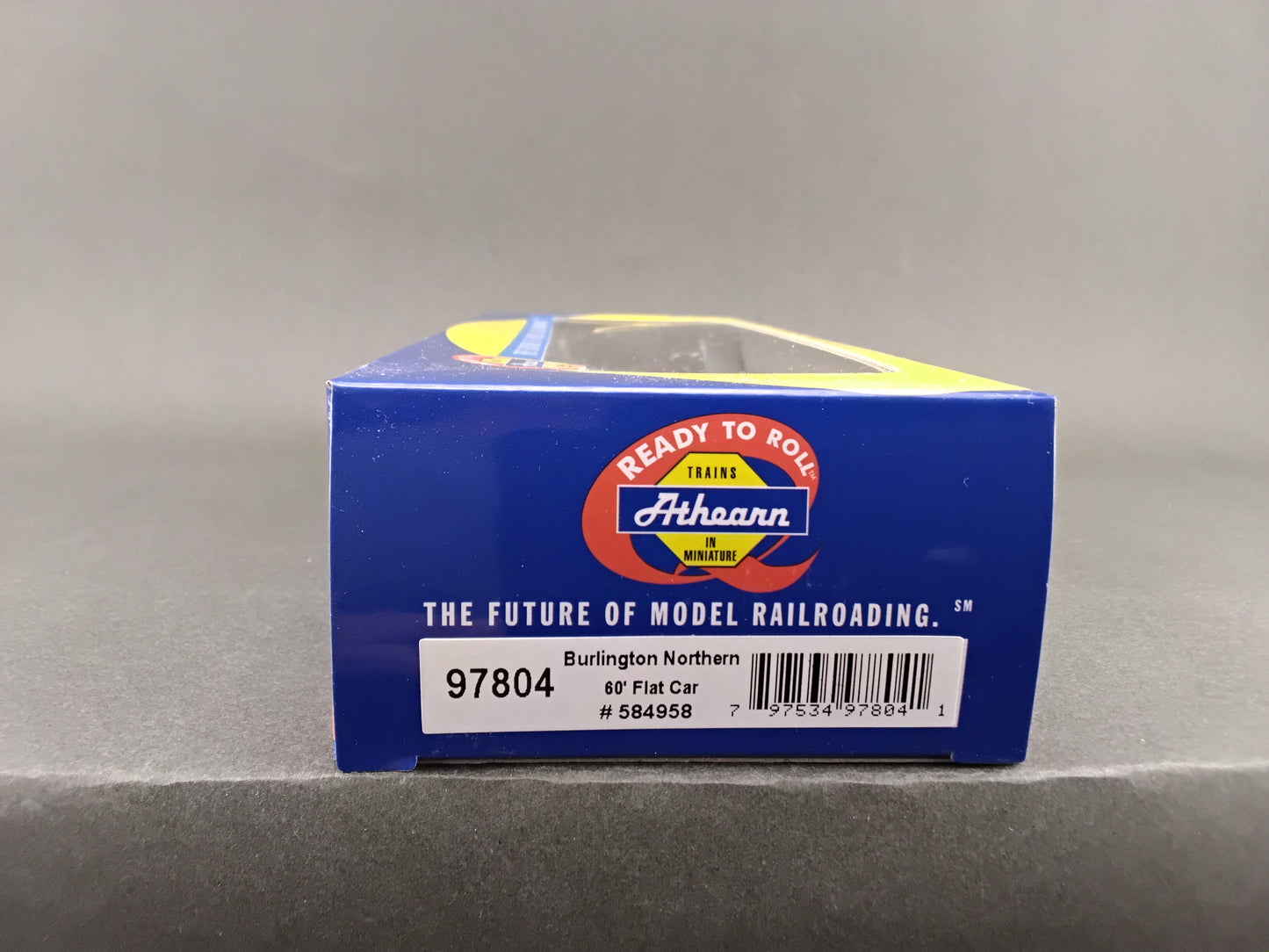 ATH 97804 Burlington Northern 60' Flat Car