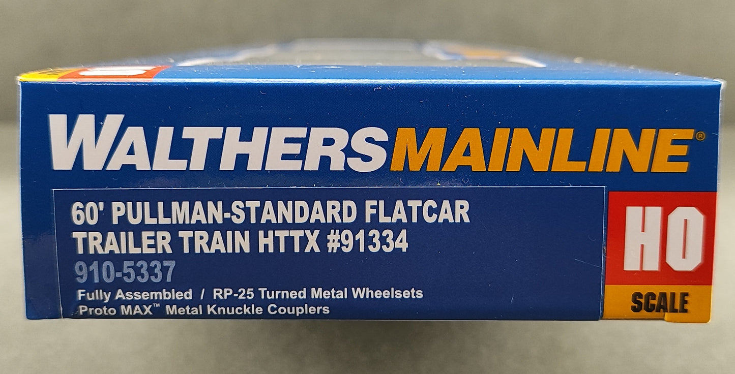 Walthers 910 5337 60' Pullman Standard Flatcar TT HTTX
