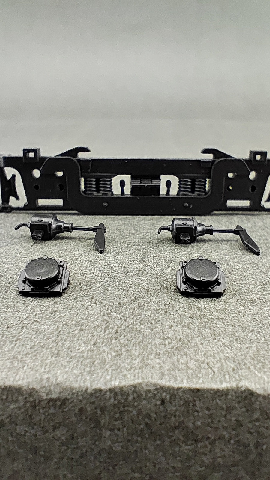 ATH 40019 40010 RS3 Power Trucks Front and Rear with sideframes