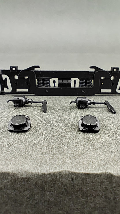 ATH 40019 40010 RS3 Power Trucks Front and Rear with sideframes