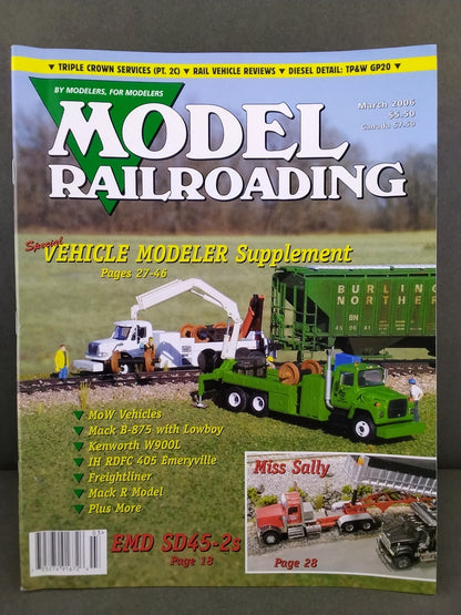 BK 130 Model Railroading Magazine Special Issue plus additional insert.