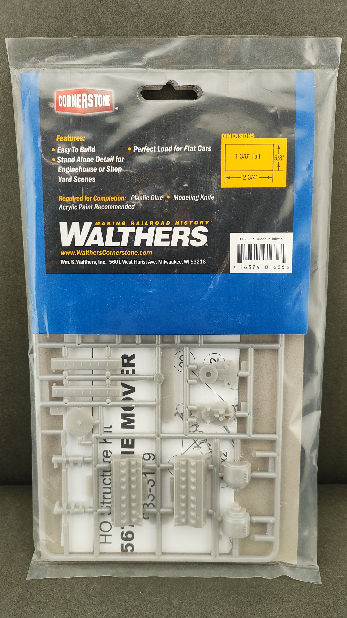 Walthers 933 3119 EMD 567 Prime Mover kit