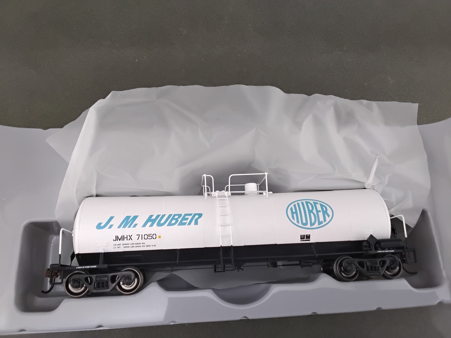 ATH 94859  J M Huber Clay Slurry Tank Car 71050