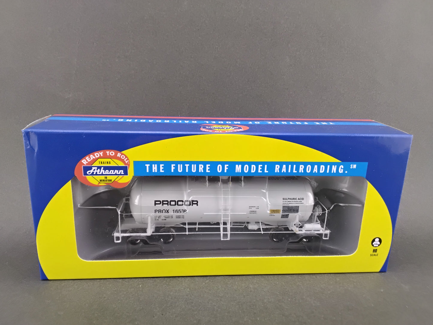 ATH 96126 Procor UTC 13k Acid Tank Car 16535